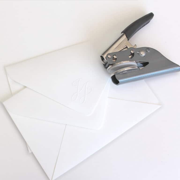 custom envelope embosser