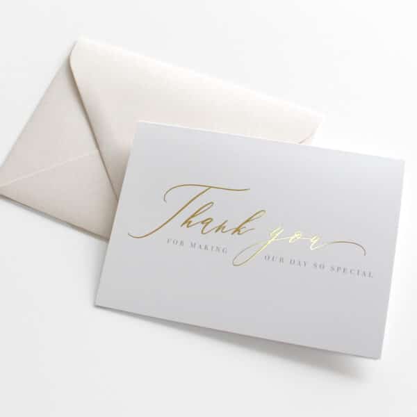 Thank You For Making Our Day So Special Card - Image 2