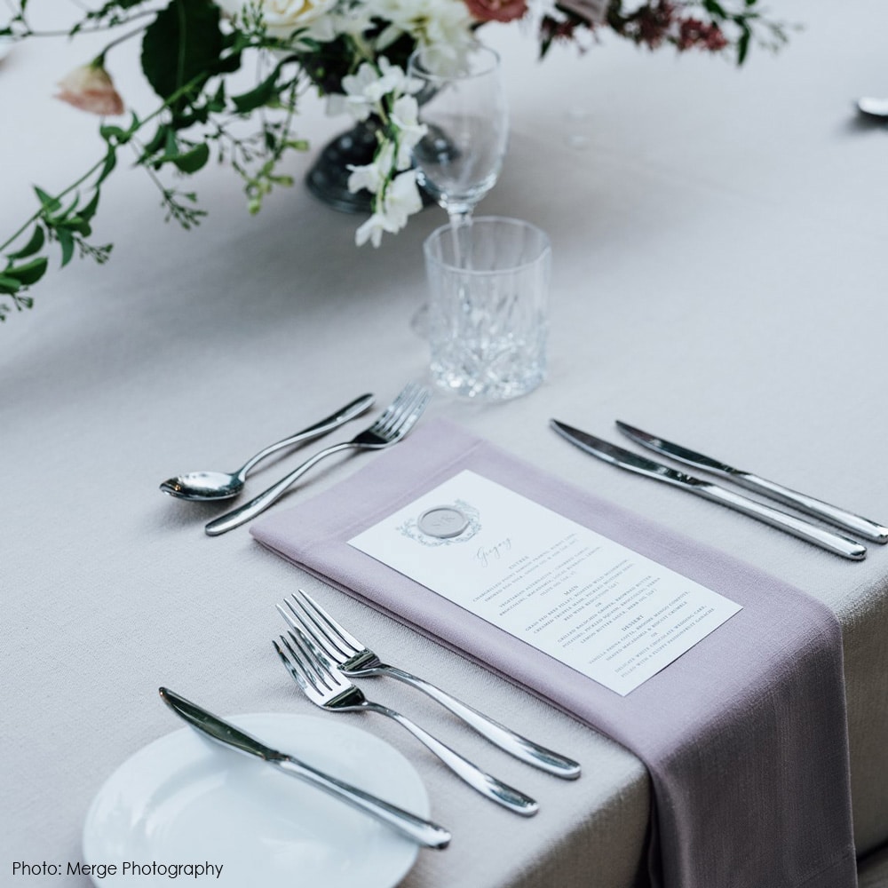 Wedding Menus Example