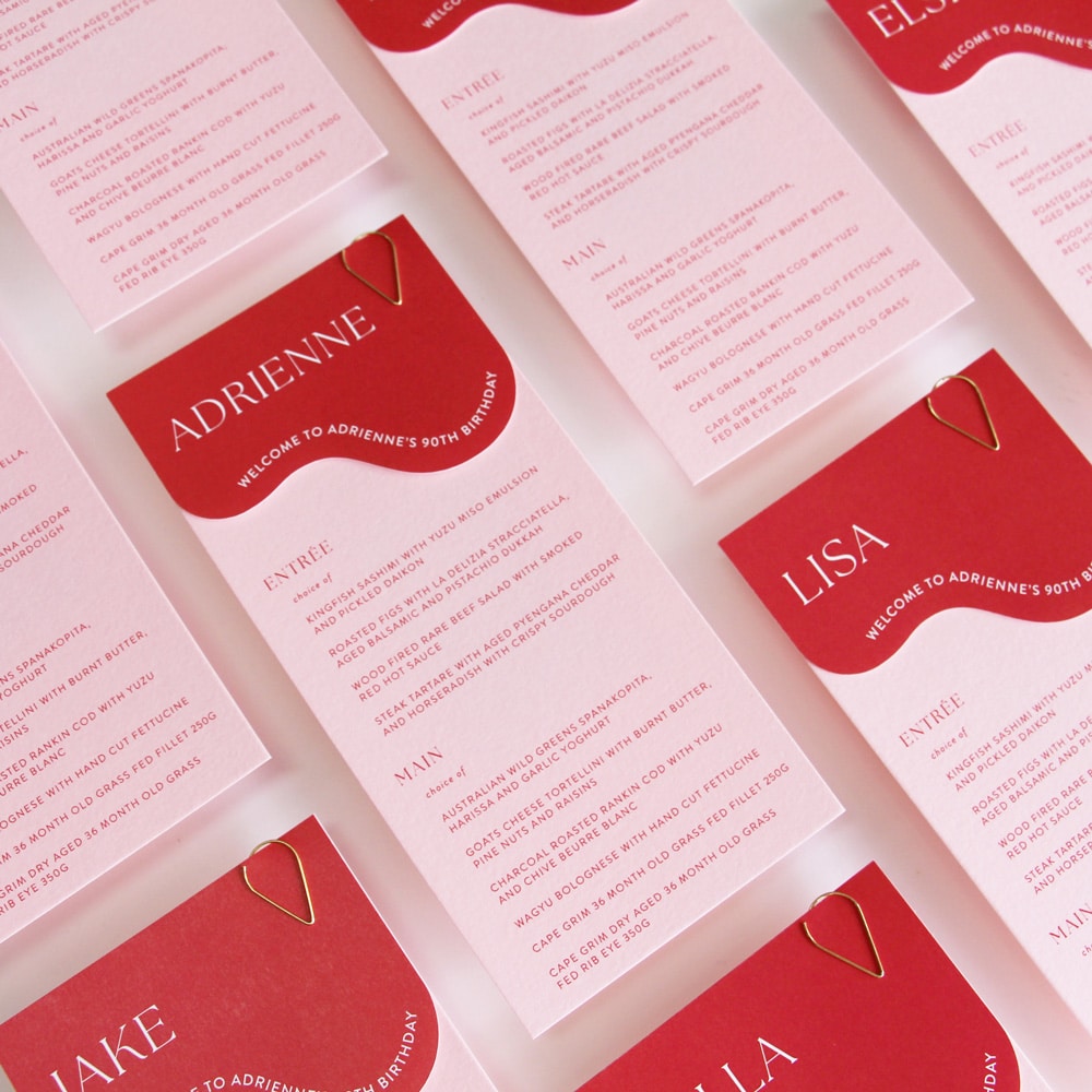 Wedding Place Cards