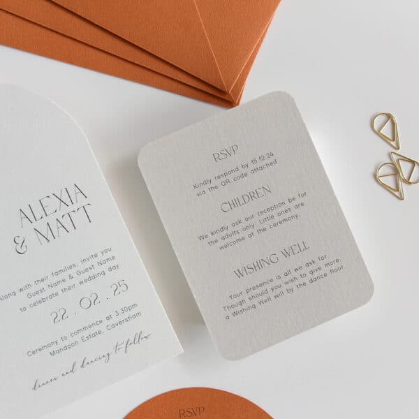 Alexia Wedding Invitation - Image 3
