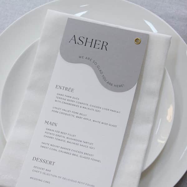 Everlasting Union Layered Menu - Image 4
