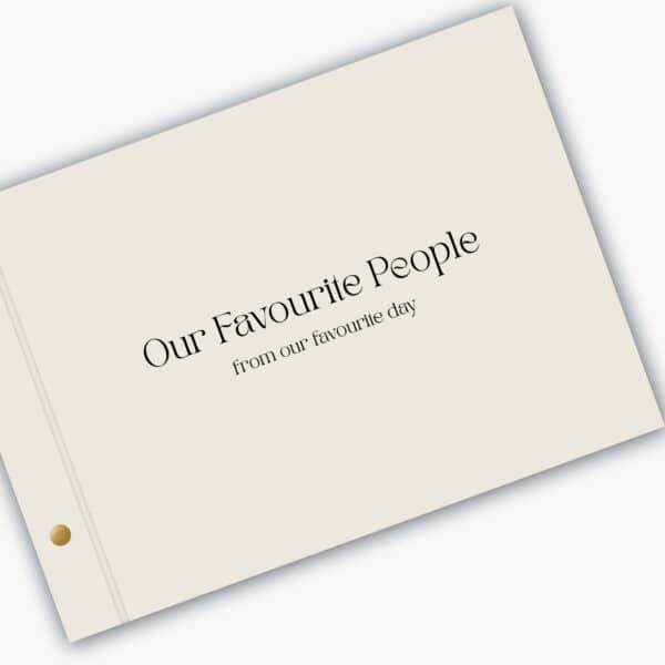 Favourite People Guest Book - Image 2