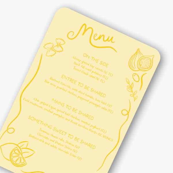 Limoncello Menu - Image 2
