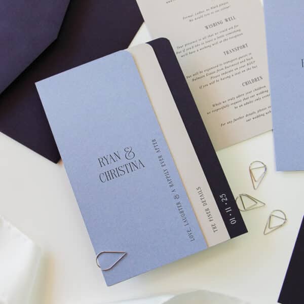 Mulberry Magic Wedding Invitation - Image 2