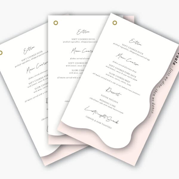 Ombre Rose Menu - Image 3