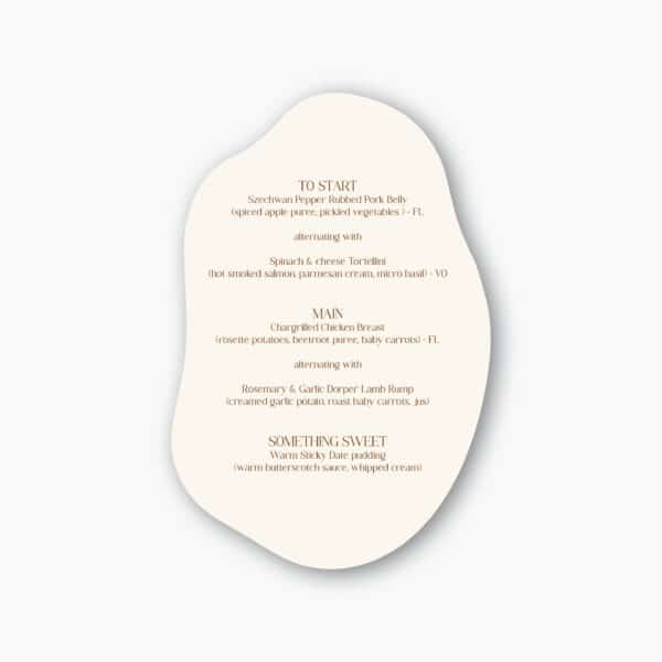 Soft Wheat Menu