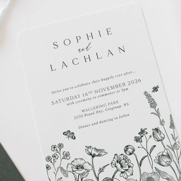 Garden Grove Wedding Invitation - Image 3