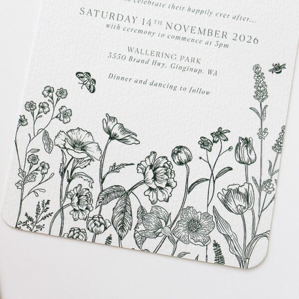 Garden Grove Wedding Invitation - Image 4