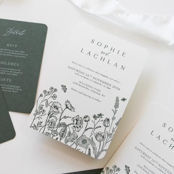 Garden Grove Wedding Invitation - Image 2