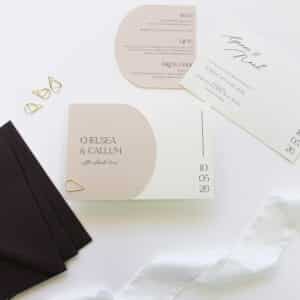 Horizon Arch Wedding Invitation