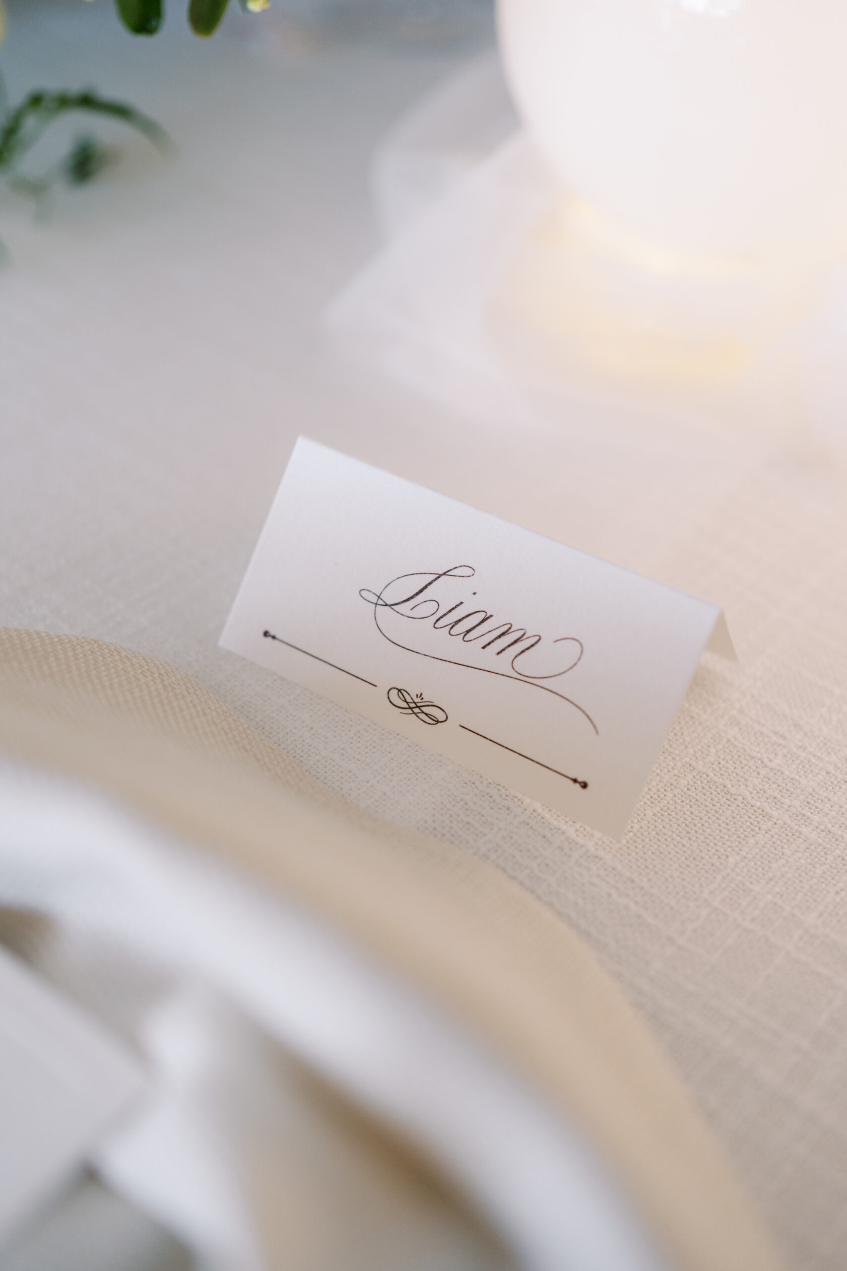 Tent Style Place card - Image 2