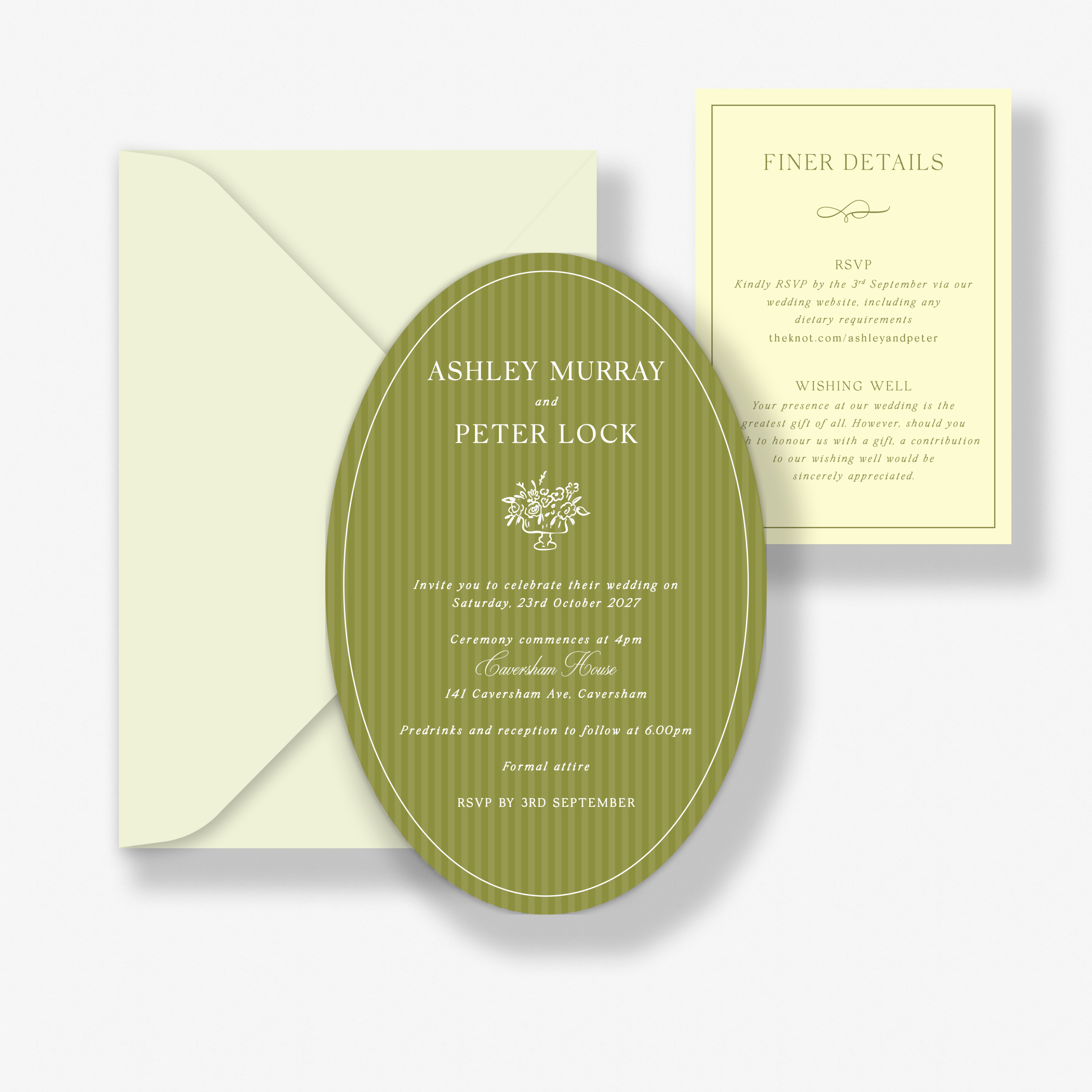 Petals & Promises Invitation Suite