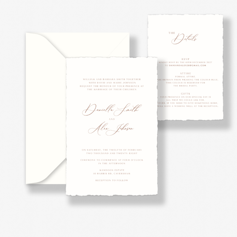 The Heritage Invitation Suite